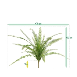 Asplenium artificiale Farn bouquet 75 cm