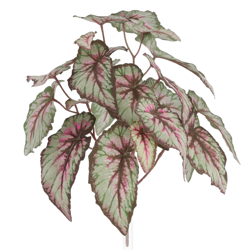 Cespuglio di Begonia Artificiale 33cm