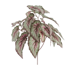 Cespuglio di Begonia Artificiale 33cm