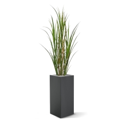 Pianta di canna artificiale deluxe 120 cm - verde - resistente ai raggi UV