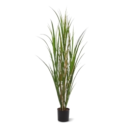 Pianta di canna artificiale deluxe 120 cm - verde - resistente ai raggi UV