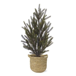 Albero di Natale artificiale Picea 50 cm in vaso 12cm