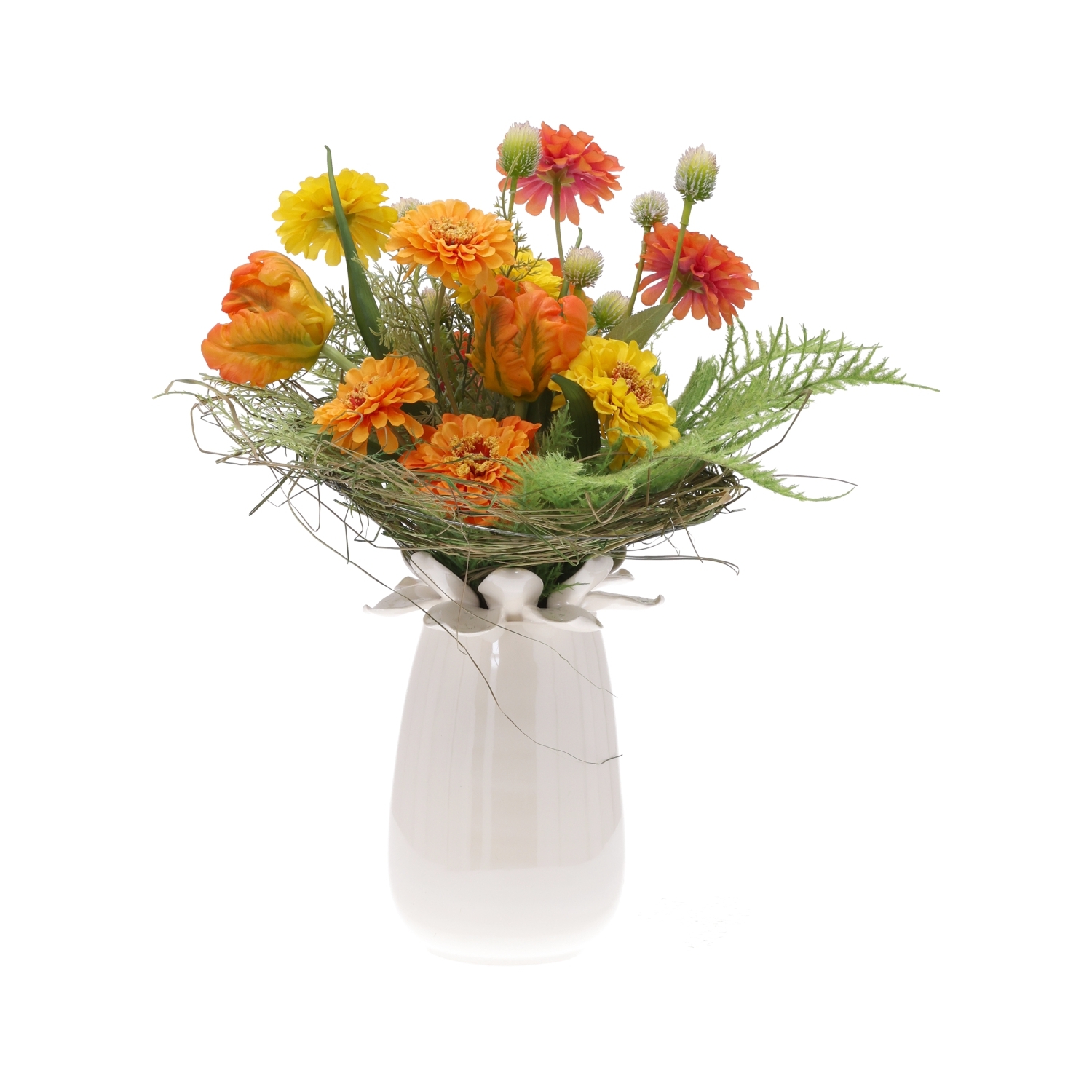 Mazzo di seta Inge Dordrecht 35 cm oranje