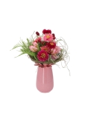 Mazzo di seta Inge Dordrecht 35 cm roze