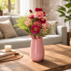 Mazzo di seta Inge Dordrecht 35 cm roze