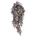 Tradescantia pianta artificiale ricadente 100 cm - viola