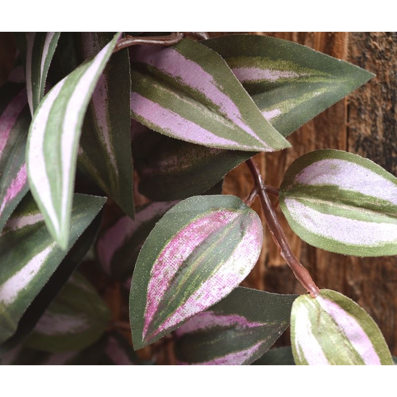 Tradescantia pianta artificiale ricadente 100 cm - viola