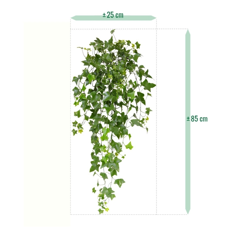 Hedera pianta artificiale ricadente 80 cm - resistente ai raggi UV