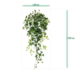 Hedera artificiale da appendere 100 cm - Resistente ai raggi UV
