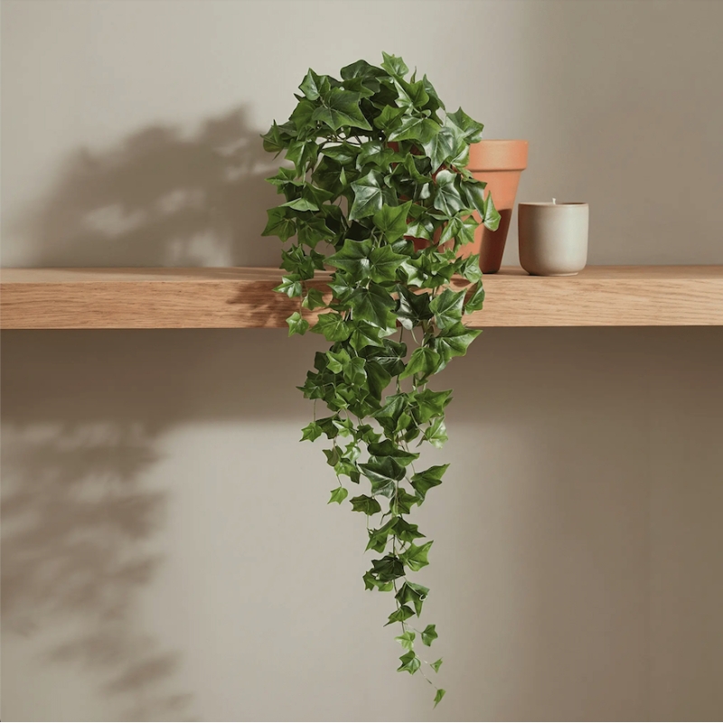 Hedera pianta artificiale ricadente 80 cm - verde