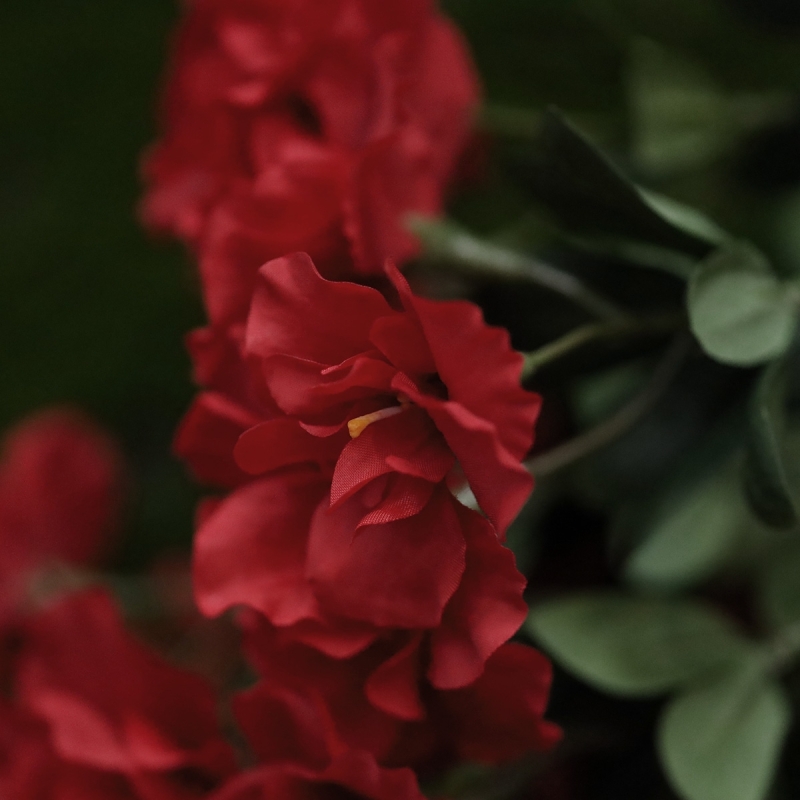 Azalea artificiale 35cm Rosso