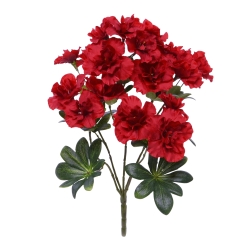 Azalea artificiale 35cm Rosso
