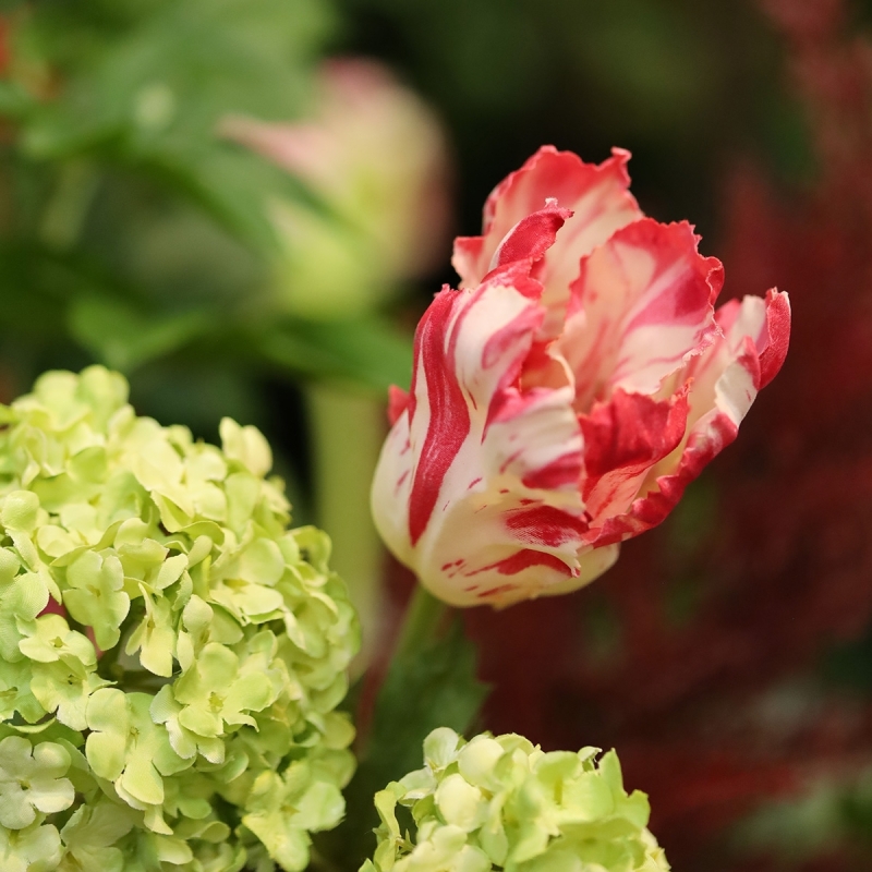 Bouquet d'arte Juliette Antwerpen - Rosa/Rosso