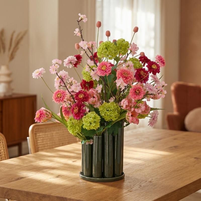 Mazzo di seta Joyce Lagos 65 cm in vaso