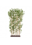 Siepe artificiale di bambù orientale 100L x 170H