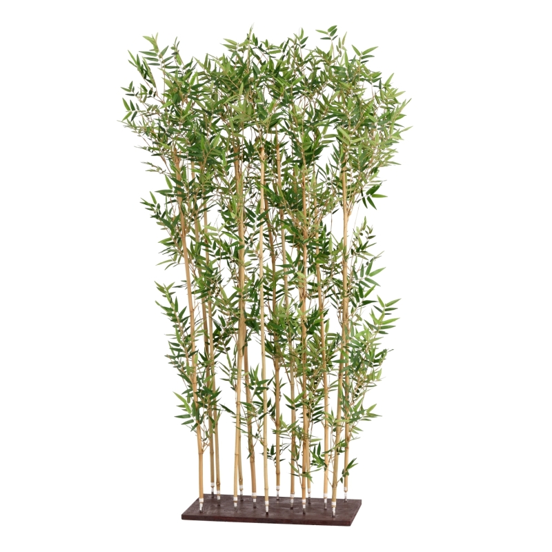 Siepe artificiale di bambù orientale 100L x 170H