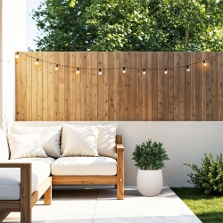 Artificiale Alloro Sfera 45cm UV in vaso