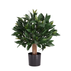 Artificiale Alloro Sfera 45cm UV in vaso
