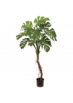 Albero artificiale Monstera Deluxe su stelo 130 cm