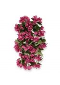 Bougainvillea artificiale da appendere 60 cm viola