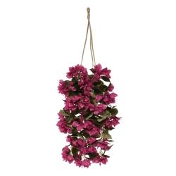 Bougainvillea artificiale da appendere 60 cm viola