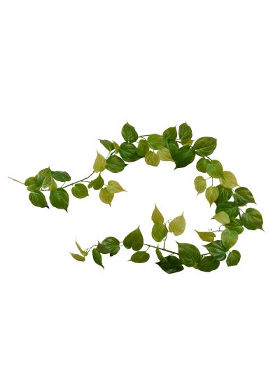 Filodendro Micans RT ghirlanda artificiale 180 cm