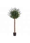 Artificiale Lavanda Sfera su fusto 120cm UV Blu