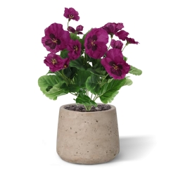 Viola del pensiero artificiale viola 25 cm