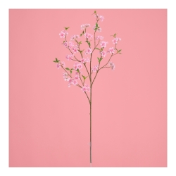 Ramo artificiale fiorito Deluxe 125cm rosa