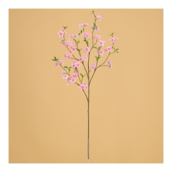 Ramo artificiale fiorito Deluxe 125cm rosa