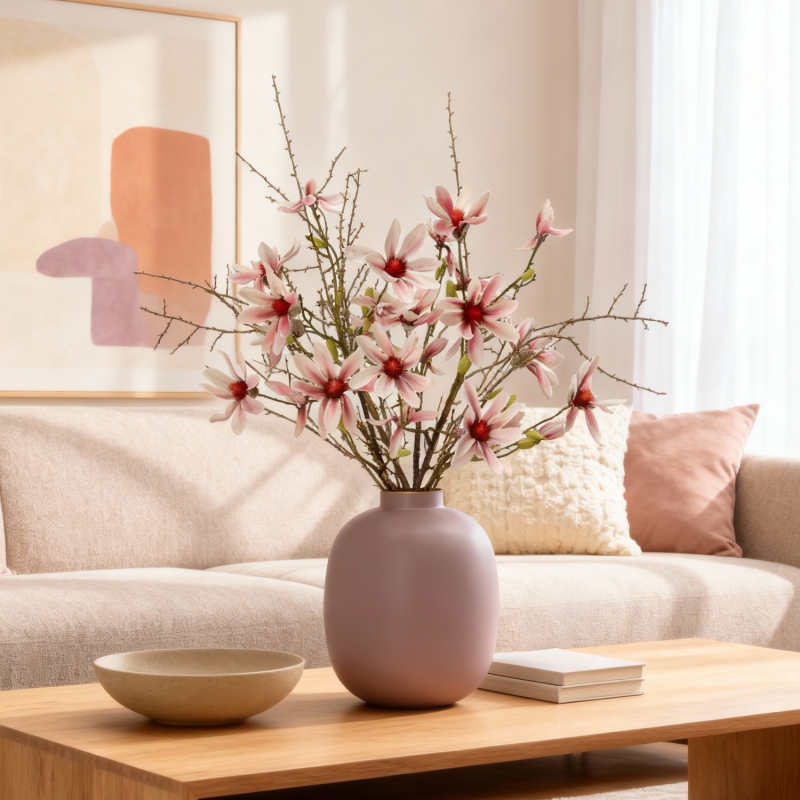 Mazzo Artificiale Fatto a Mano Chloe Atene - Rosa