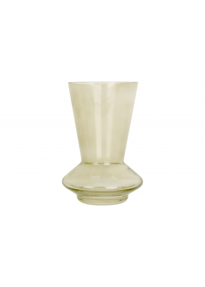Vaso per fiori Glow piccolo 17,5x 12 cm - verde muschio