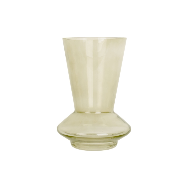 Vaso per fiori Glow piccolo 17,5x 12 cm - verde muschio