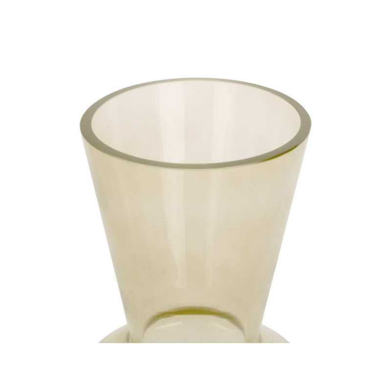 Vaso per fiori Glow piccolo 17,5x 12 cm - verde muschio