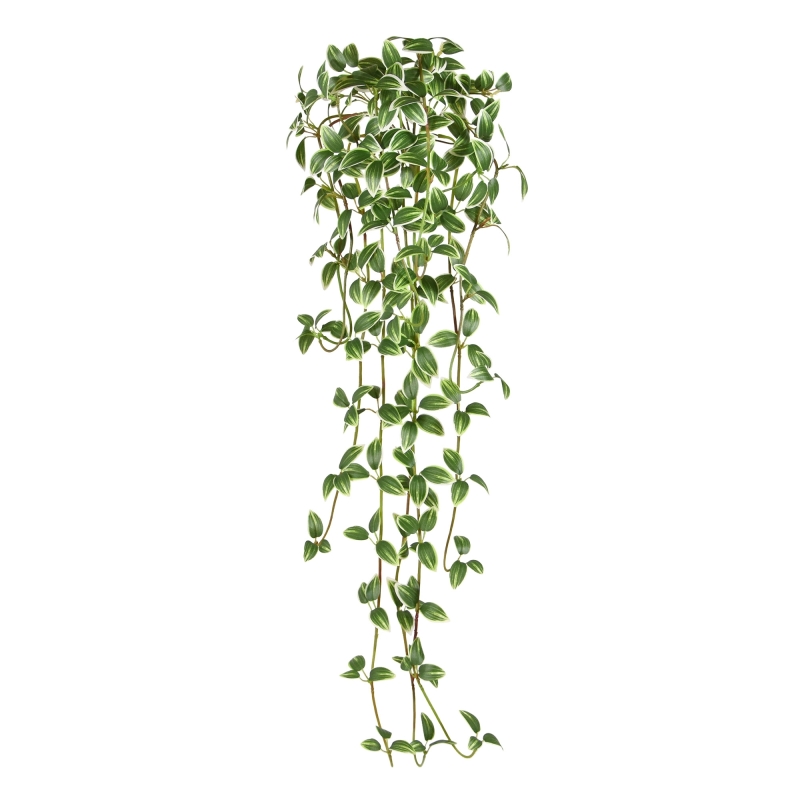 Tradescantia pianta artificiale ricadente - 90cm - variegata