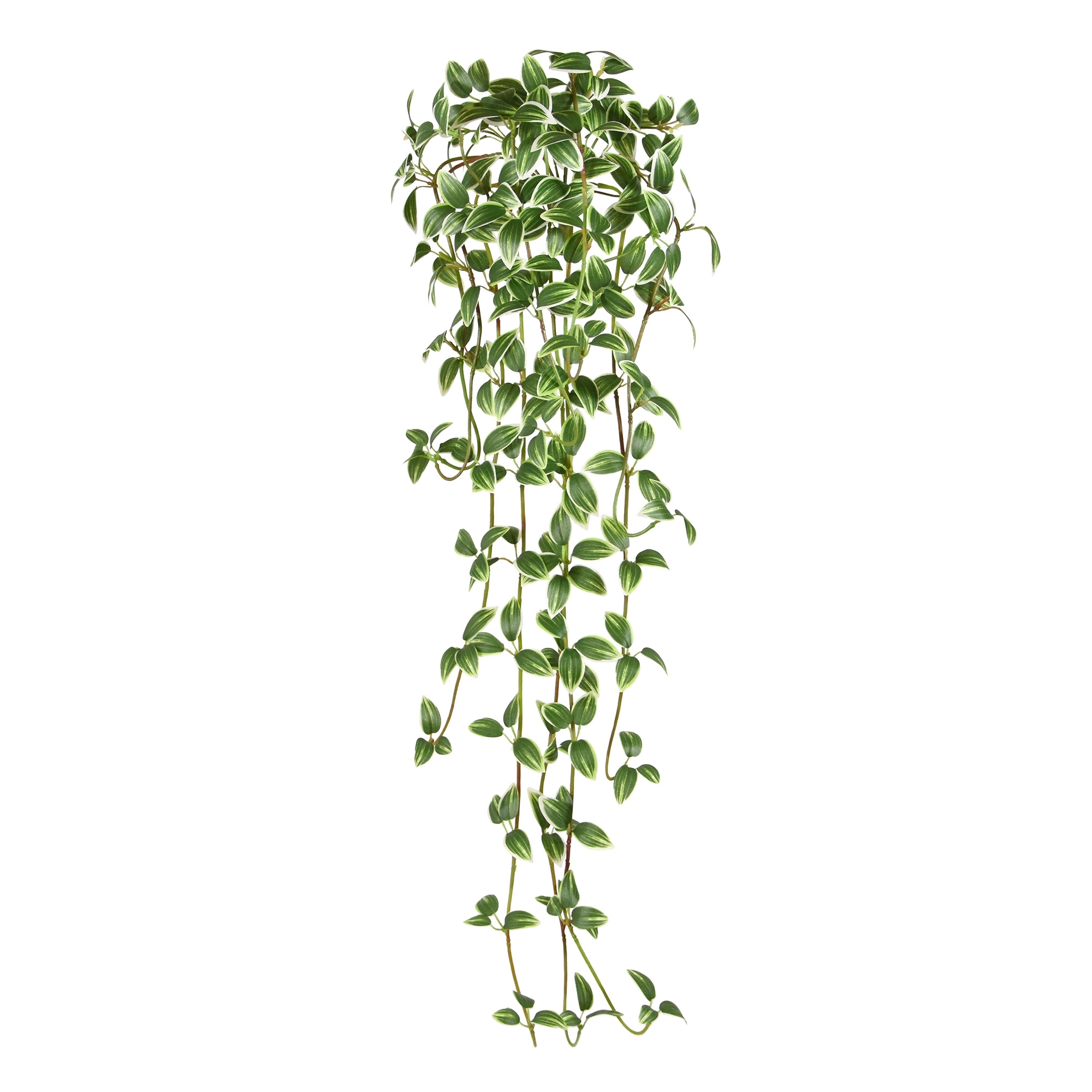 Tradescantia pianta artificiale ricadente - 90cm - variegata