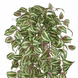 Tradescantia Tricolor kunst hangplant 70cm