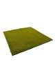 Tappeto di muschio artificiale 100x100cm - verde