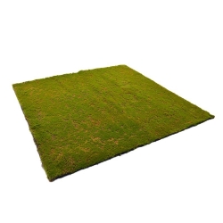 Tappeto di muschio artificiale 100x100cm - verde