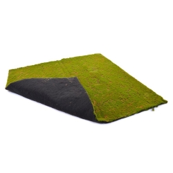 Tappeto di muschio artificiale 100x100cm - verde