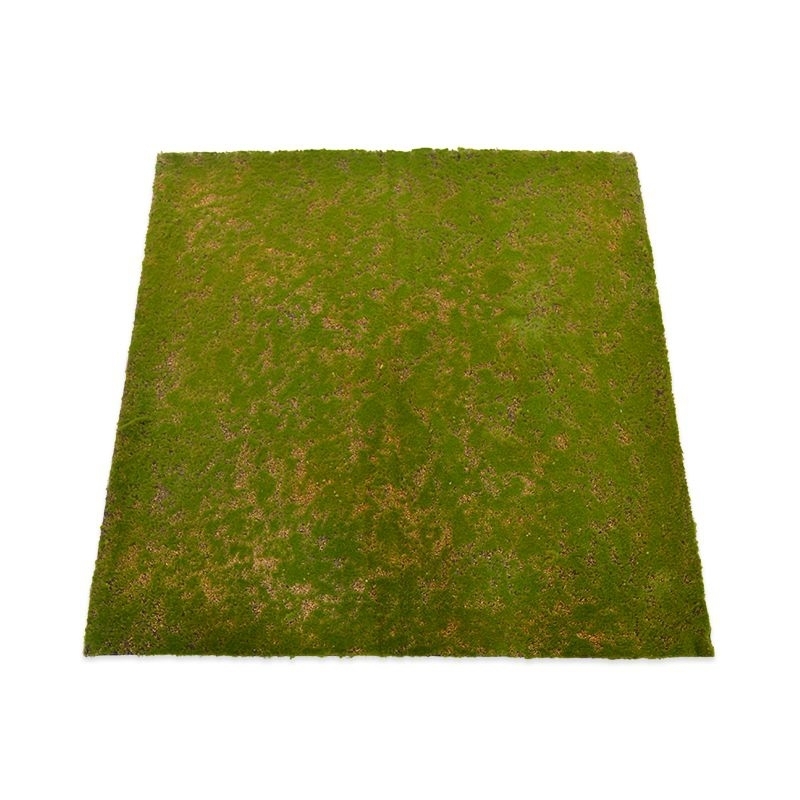 Tappeto di muschio artificiale 100x100cm - verde