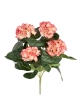 Bouquet artificiale di ortensie 40 cm rosa