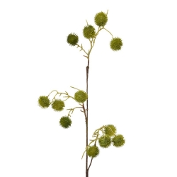 Ramo di cardo artificiale 85 cm verde