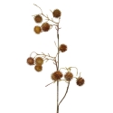 Ramo artificiale di cardo 85 cm marrone