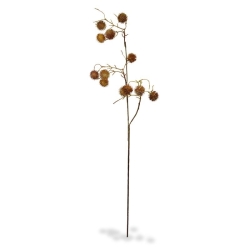 Ramo artificiale di cardo 85 cm marrone