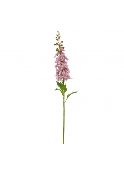 Delphinium fiore artificiale 86cm rosa
