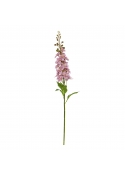Delphinium fiore artificiale 86cm rosa
