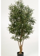 5' Flame Retardant Natural Twisted Olive Tree w/fruits 150-180 cm