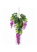 Deluxe wisteria spray purple 90 cm