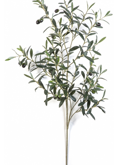 Flame Retardant Giant Olive Spray w/Fruits 109 cm